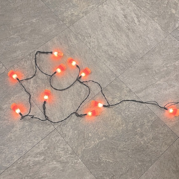 🎃 3/$25 Target Rare Blow Mold Candy Corn Halloween String Lights, Vintage Decor - Picture 14 of 16